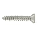 Dendesigns 1.25 in. Wood Screw No. 12; Satin Nickel - Solid Brass DE590284